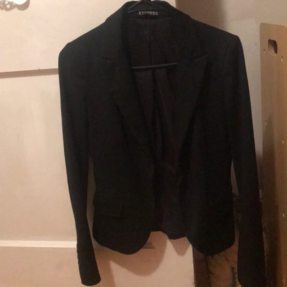 Black Express Blazer Jacket